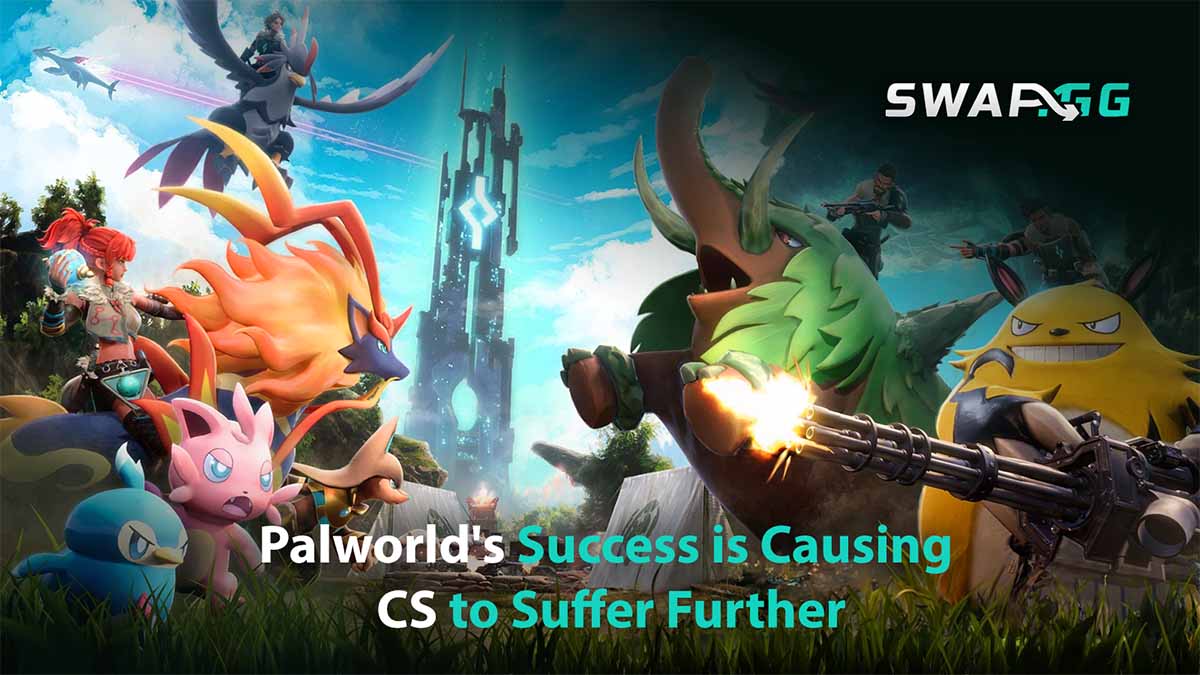 Palworld's Success is Causing CS to Suffer Further