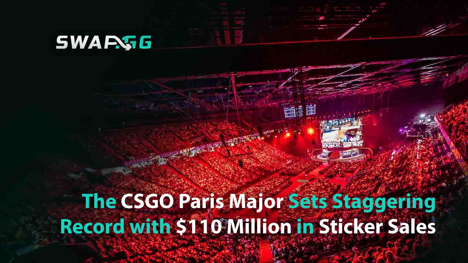 The CSGO Paris Major Sets Staggering Record with $110 Million in Sticker Sales