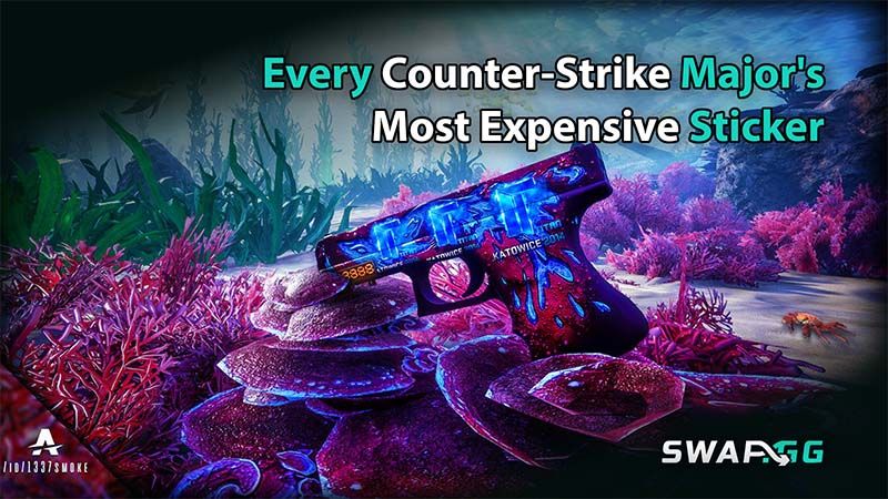 Every Counter-Strike Major's Most Expensive Sticker