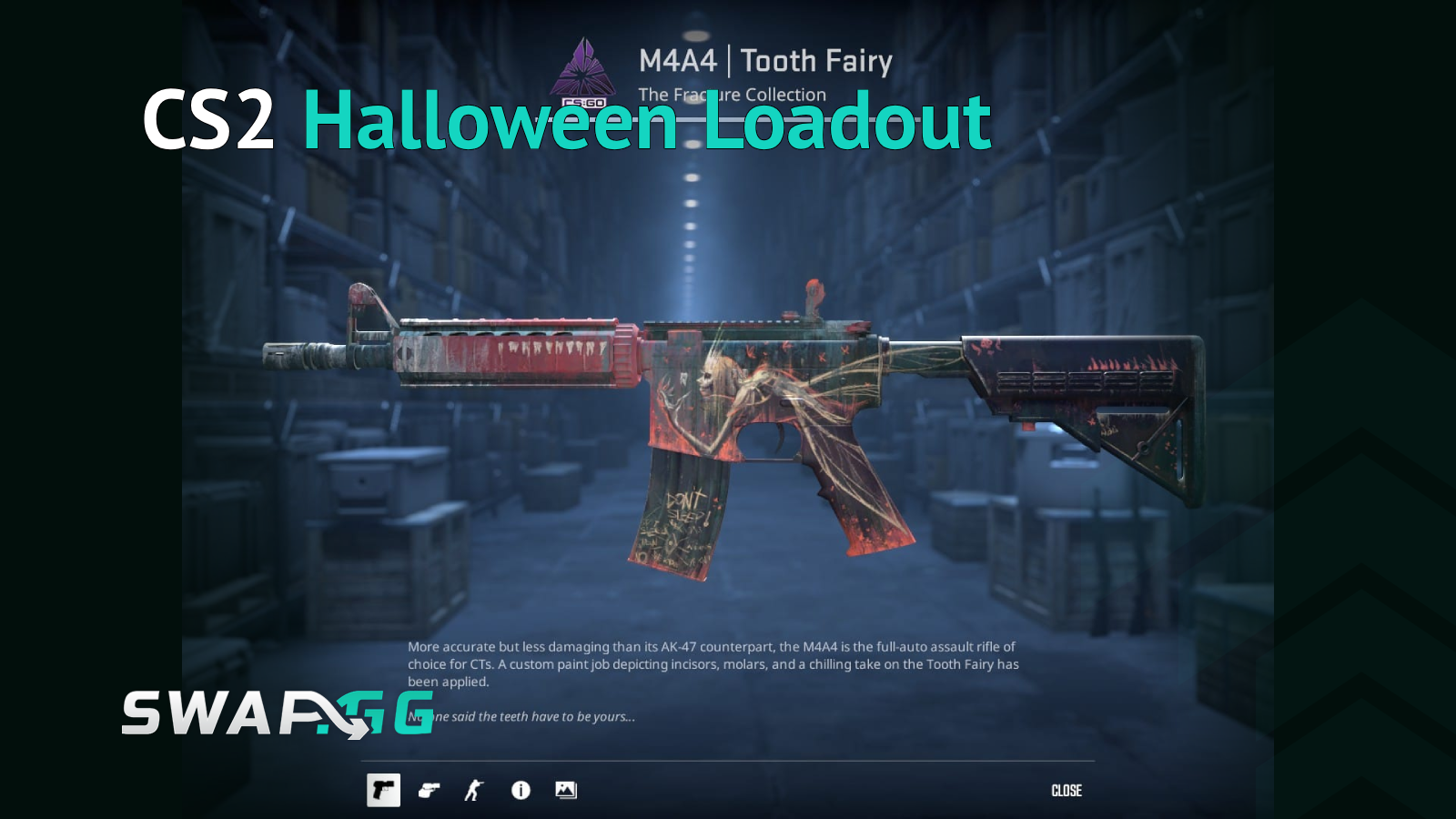 A Halloween CS2 Loadout Doesn't Need a Knife Budget
