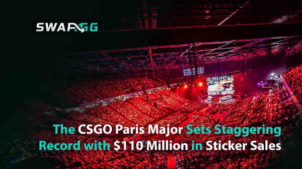 The CSGO Paris Major Sets Staggering Record with $110 Million in Sticker Sales