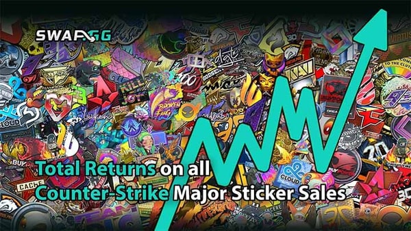 Total Returns on all Counter-Strike Major Sticker Sales