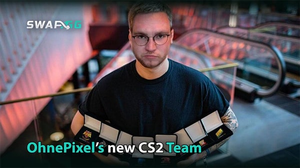OhnePixel's new CS2 Team