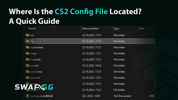 Where Is the CS2 Config File Located? A Quick Guide