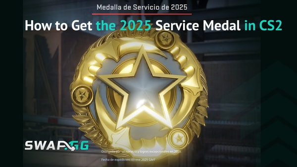 How to Get the 2025 Service Medal in CS2
