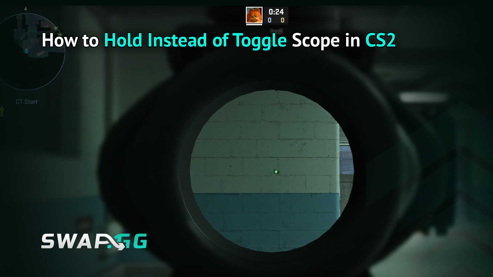 How to Hold Instead of Toggle Scope in CS2