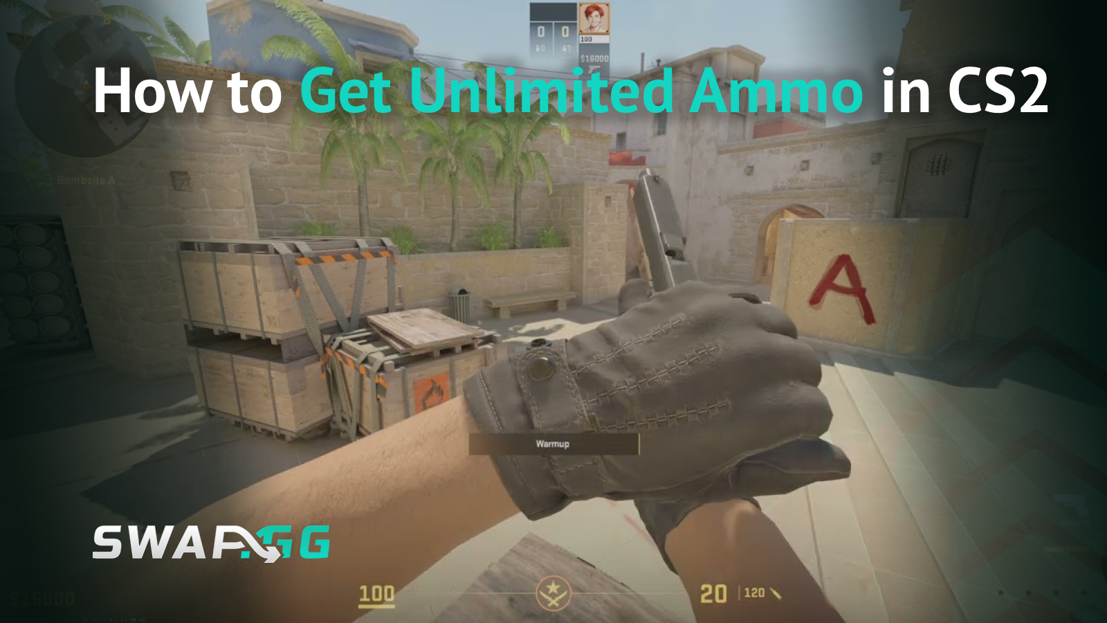 How to Get Unlimited Ammo in CS2 (In Practice Mode)