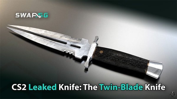 [THUMBNAIL] CS2 Leaked Knife: The Twin-Blade Knife