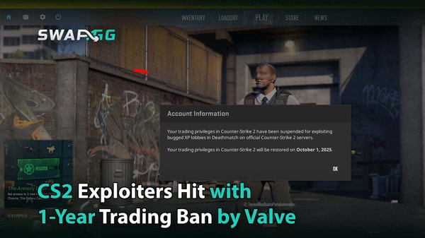 [THUMBNAIL] CS2 Exploiters Hit with 1-Year Trading Ban by Valve