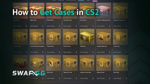[THUMBNAIL] How to Get Cases in CS2: Easy Guide for 2025