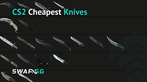 [THUMBNAIL] What Is the Cheapest Knife in CS2? Your Complete Budget Guide