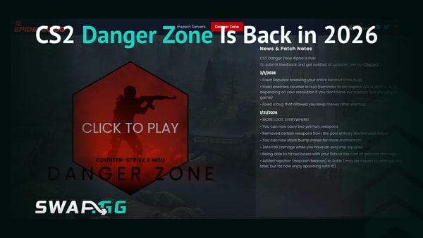 CS2 Danger Zone Is Back in 2026, and Epidemic Fixed What Valve Never Did