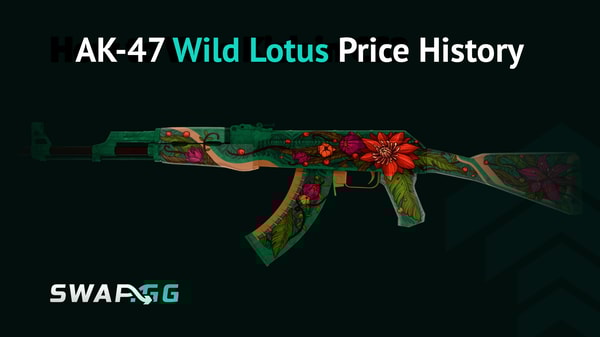 AK-47 Wild Lotus Price History: The Skin With a Frozen Supply