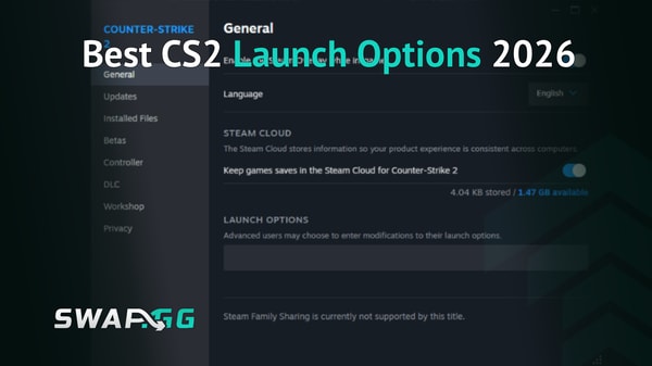 Best CS2 Launch Options in 2026: Cut the Dead Commands