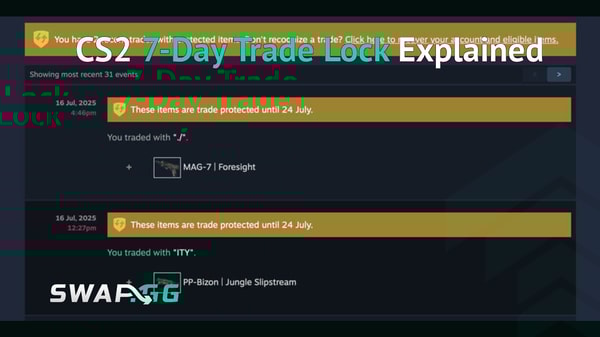 CS2 7-Day Trade Lock Explained: What Changed in 2025 and What Didn't