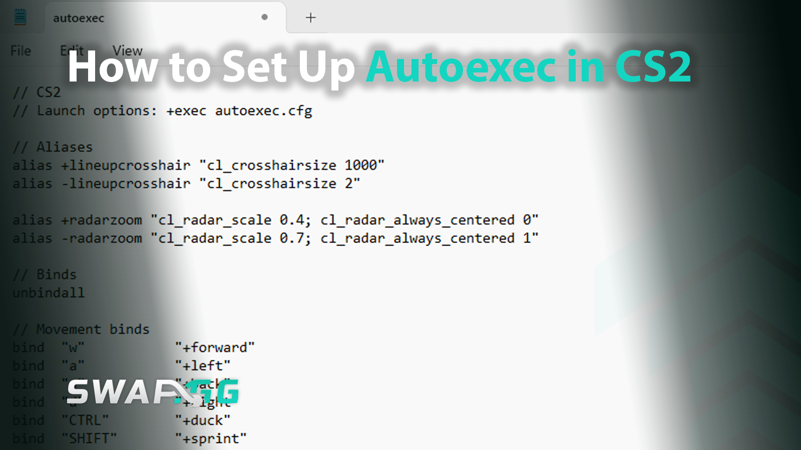 [THUMBNAIL] How to Set Up Autoexec in CS2 Like a Pro